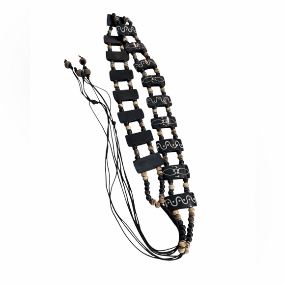 Vintage Accessories - Boho Beaded Belt OS